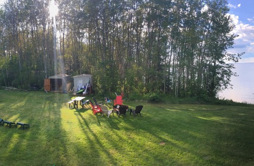 Central Alberta Cottage | Lac La Biche Lakefront 5BR Cottage Private Sandy Beach Huge Yard