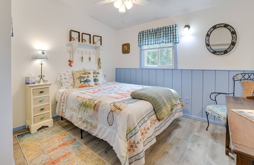 Boyne City Cottage | Lakefront Boyne City Cottage w/ Deck & Water Views