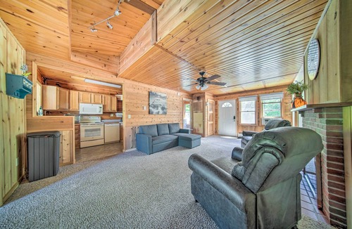 Newbury Cottage | Lakefront Burton Home w/Deck, Grill + Views!