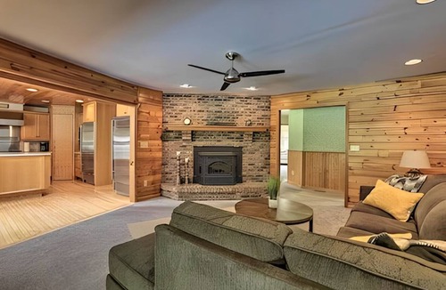 Hancock Villa | Luxury Catskills Retreat : Pool, Hot Tub, Game Room & Riverside Views