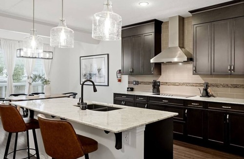 Cranston House | Luxury Cranston Home King Beds 77" TV BBQ