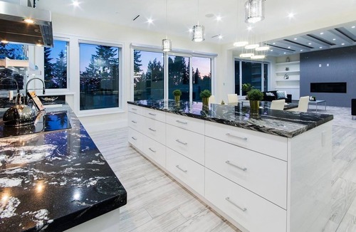 West Vancouver House | Luxury Large Private Modern Home with Pool