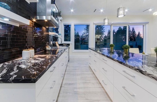 West Vancouver House | Luxury Large Private Modern Home with Pool