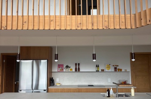Lac Superieur Village House | Modern Chalet with Mountain Views in Lac Superieur