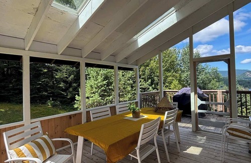 Lac Superieur Village House | Modern Chalet with Mountain Views in Lac Superieur