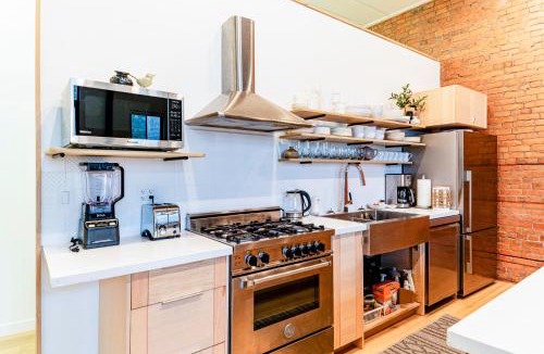 Grand Forks Apartment | Modern industrial suite in Grand Forks