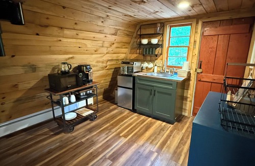 Hadley Cabin | Modern Rustic Adirondack A-Frame with AC