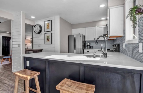 Ellicottville House | Modern Townhome, 2 Decks, Fireplace