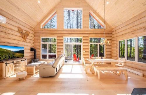 Mauricie Ski Chalet | Nature River & Spa - Les Pins de Mekinac