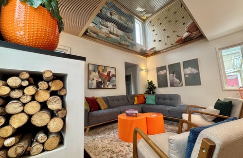 Northeast Edmonton House | New, Climbing loft, hot tub, 2 King, House is Experience, Family Friendly!