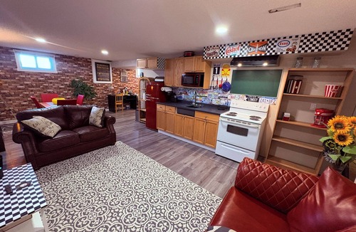 Legal Apartment | Newly renovated, fully furnished, spacious basement suite. Pet friendly!