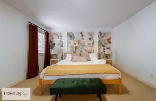 Southwest Edmonton House | Nordic Oasis near West Edmonton Mall with Hot Tub, King Ensuite & Fire Table