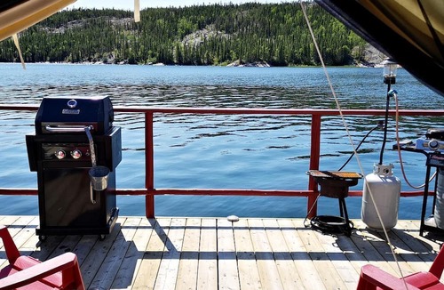 Duncan Lake Boat Rental | Off-Grid Glamping Site near Graham Lake, Ideal for Outdoor Adventures
