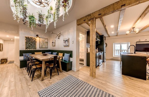 Old Quebec Apartment | Old Quebec Penthouse | River Views & Balcony
