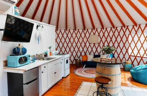 Penn Yan House | Pet Friendly Keuka Yurt