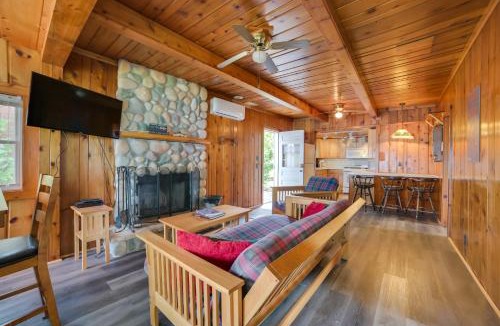 Indian River House | Pet Friendly Mullett Lake Cabin w/Dock!