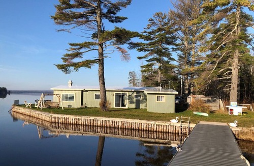 Mohawk Cottage | Private Lakefront, spectacular views, water on both sides, deep water dock.