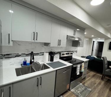 Southwest Edmonton Apartment | Private Stylish Suite, Just Bring Your Bags