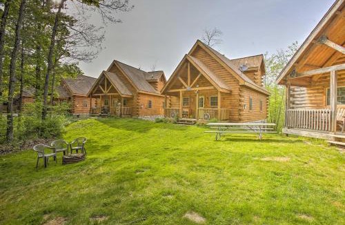 Oceana County House | Resort Cabin w/Fire Pit: Golf, Hike and Play!