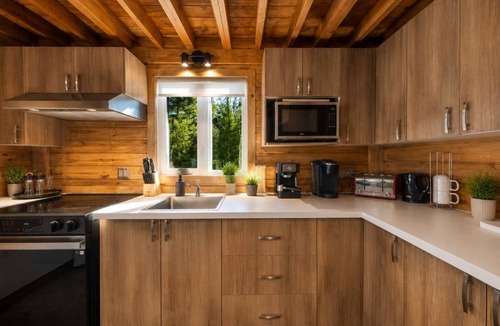 Lac-Etchemin Ski Chalet | Scandinavian Bath - Game room - Havre Etchemin