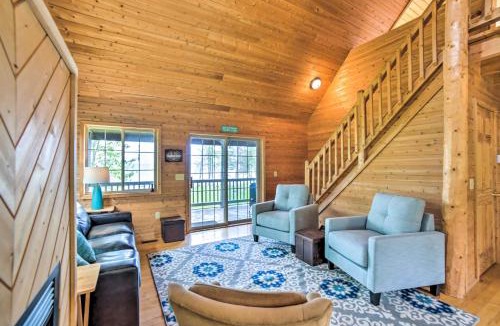 Manistique House | Secluded Lake Michigan Home: Private Fire Pit