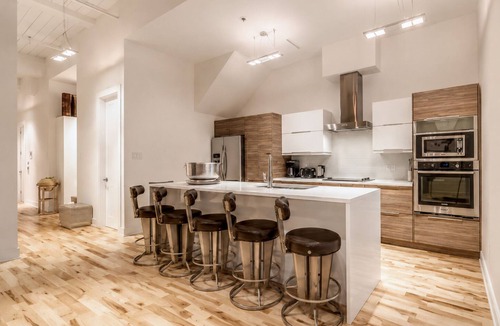Old Montreal Apartment | Spacious 2 Bedroom Loft with private terrace – Old Montreal Luxury