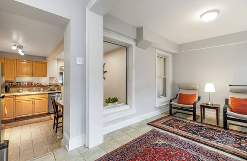 Hoboken Apartment | Spacious Apartment Steps From NYC, Private Yard