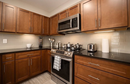 Gateway District Apartment | Spacious Downtown Sq: Stadium, Casino, R&R HoF!