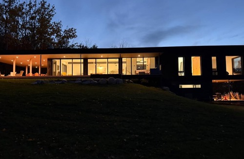 Trent Hills House | Stunning Modern Architectural Home on 5 acres of forest with hilltop lake views