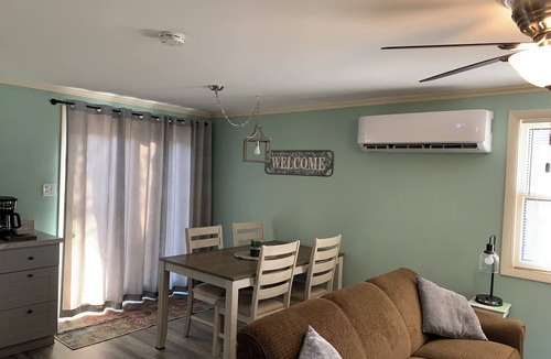 Oscoda Condo | Surfside 13 - Cute & Pet-Friendly Lakefront Condo with Washer, Dryer, A/C and Gorgeous Beach!