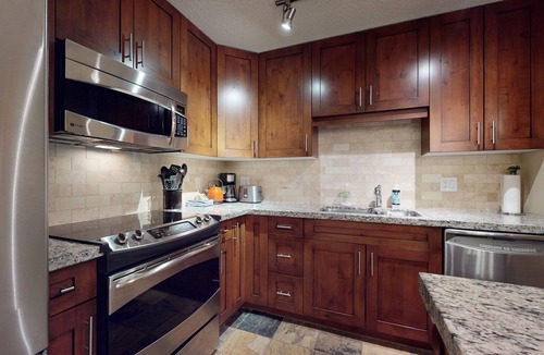 Upper Village Condo | The Gables - Newly Renovated, Best Location in Town, Quiet Yet Central