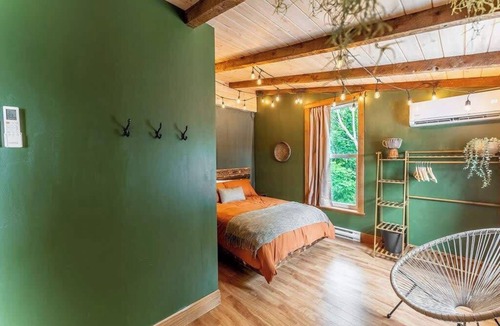 Desjardins Other | The Unique Valvak Castle Spa & BBQ Fireplace