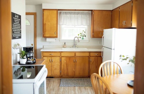 Hancock House | The West Quincy House: In Town with Sauna + Garage