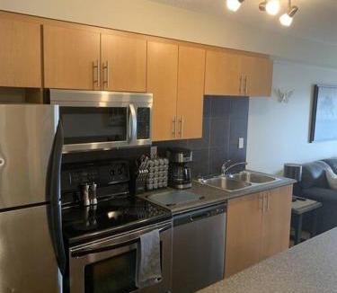 Downtown Edmonton Apartment | Times Square Next To Rogers Place #211