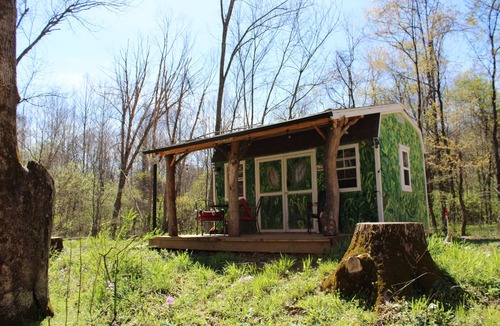 Athens Apartment | Tiny "Topiary" cabin in the forest