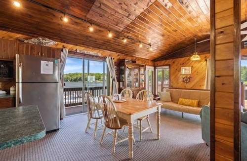 Wolcott House | Unique lake house built overwater on the Great Lakes, Sodus Bay Lake Ontario
