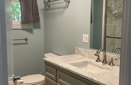 Hagar Township Cottage | Updated lakefront cottage - beautiful views! Walk to beach!