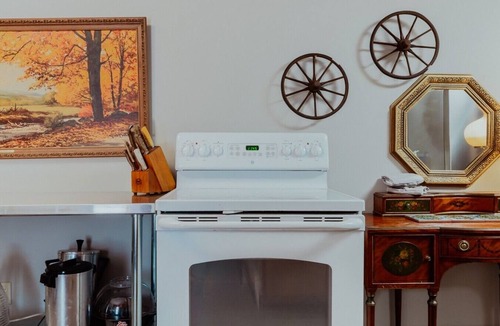 Ovid Apartment | Vintage Main Street Retreat Sleeps 25