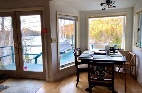 Lubec House | Water front house. A deck you will not want to leave!