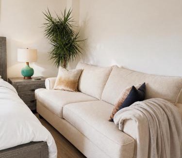 Gibsons House | Waterfront Room with Private Bath and Deck Near Marina, Private Beach Access