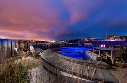 Point Pleasant Beach House | Waterfront Luxury: Heated Pool, Spa & Whole House Entertainment System