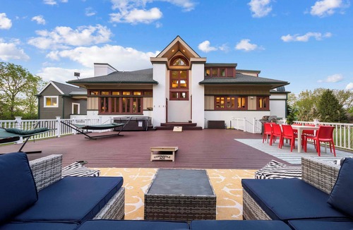 Canandaigua House | Wayfinder House | Game Room Hot Tub Movie Room