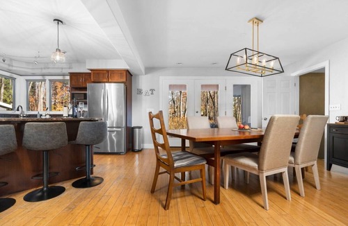 Bellaire House | Wooded & Quiet, but Downtown. Spacious Home w/Smokeless Fire Pit, Barrel Sauna