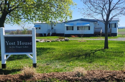 Waterloo House | Yost House in the Finger Lakes - Wine, Views, Peace, and wide-open skies!