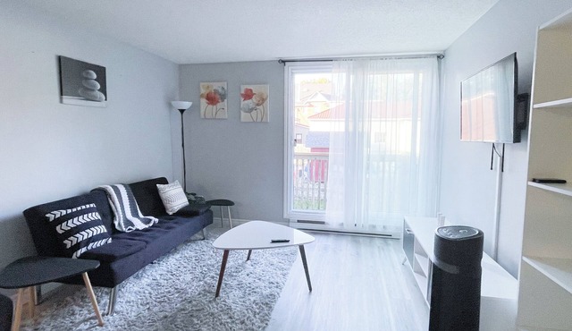 2-bedroom with 1 Parking, WIFI, SmartTV, Netflix, Laundry and Kitchen. Sleeps 6.