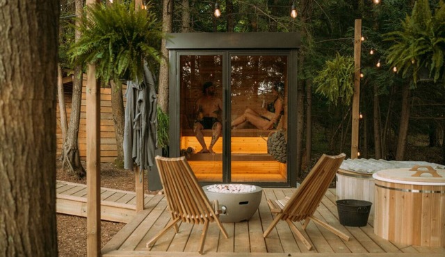 Aux Box Muskoka- Private Nordic Spa-Waterfront Access
