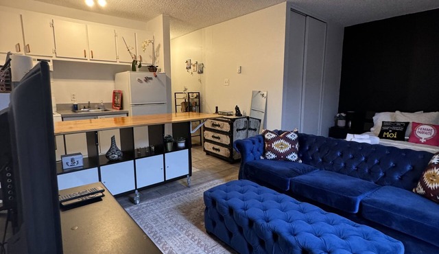 Central Studio /Near Metro /Queen Bed /Sleeps 2