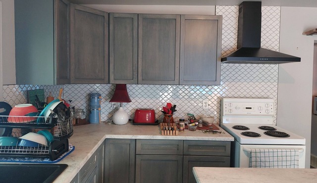 Character home with 1 bedroom for short term rental.