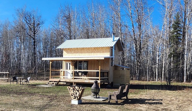 Charming 2-bedroom cabin in rural Onoway