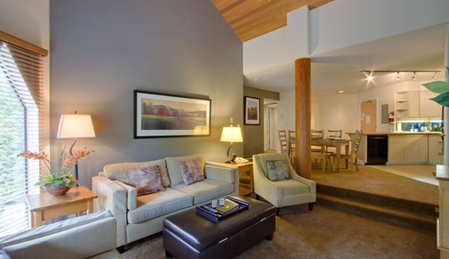 Close to the excitement of Whistler village, yet far enough for tranquility